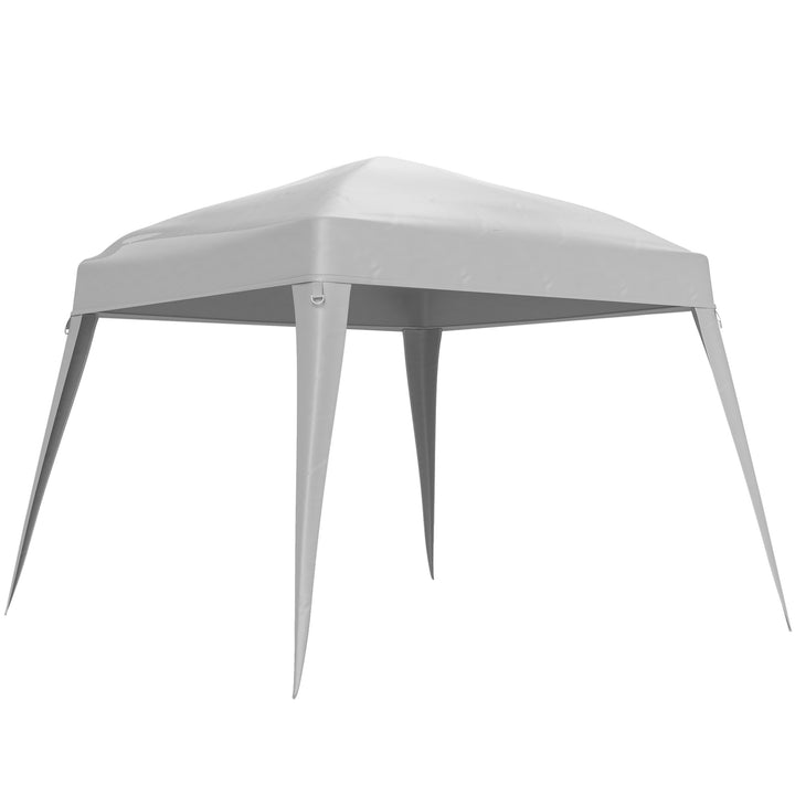Toldo de Tenda de Substituição 3x3m Teto de Reposição para Tenda Dobrável de Jardim em Tecido Oxford com Proteção UPF 50+ Impermeável Fechos de Velcro e Ganchos Elásticos Branco