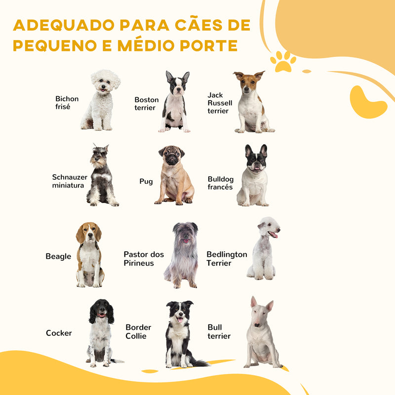 Barreira para Cães de Madeira Barreira para Animais de Estimação Dobrável de 3 Painéis com 1 Porta e Pés de Apoio para Corredor Escada 155x35,5x76 cm Marrom Escuro