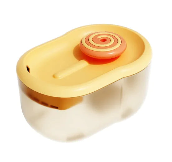 Fonte de Água Automática para Animais de Estimação com Filtragem Contínua, 2,2L, Filtrada, para Cães e Gatos