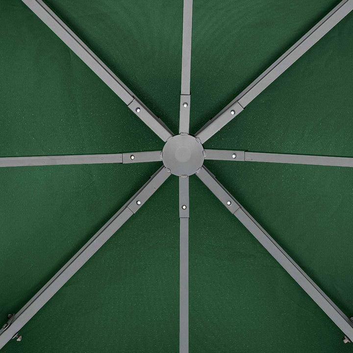 Toldo de Substituição 3x3m para Pérgolas Toldo de Substituição de Pérgolas de Jardim Verde