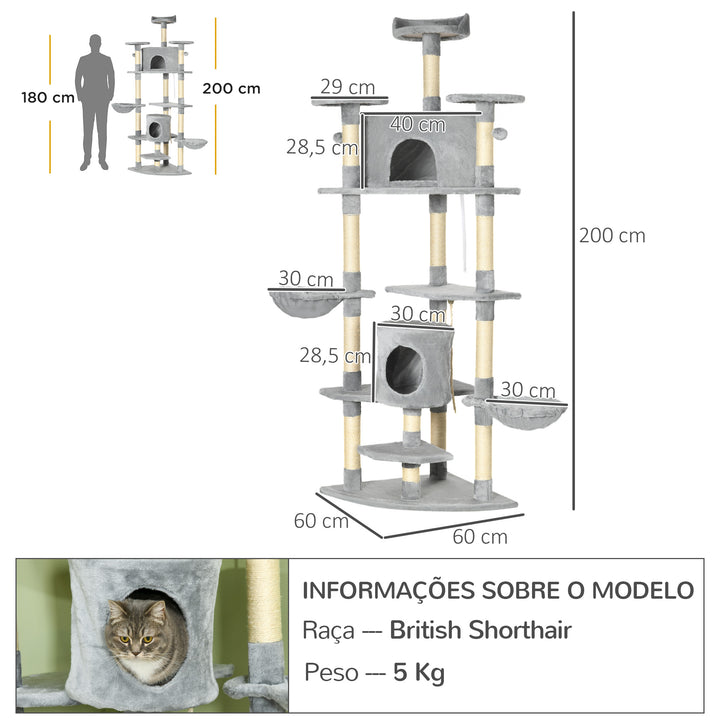200 cm Arranhador Incrivel
