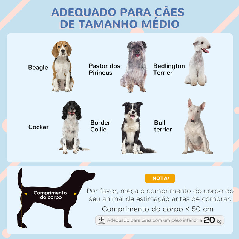 Casota para Cães 75x88x82 cm Casa para Cães de Tamanho Médio com Telhado de Telhas de Imitação Pés Elevados e Chão Removível para Exterior Cinza