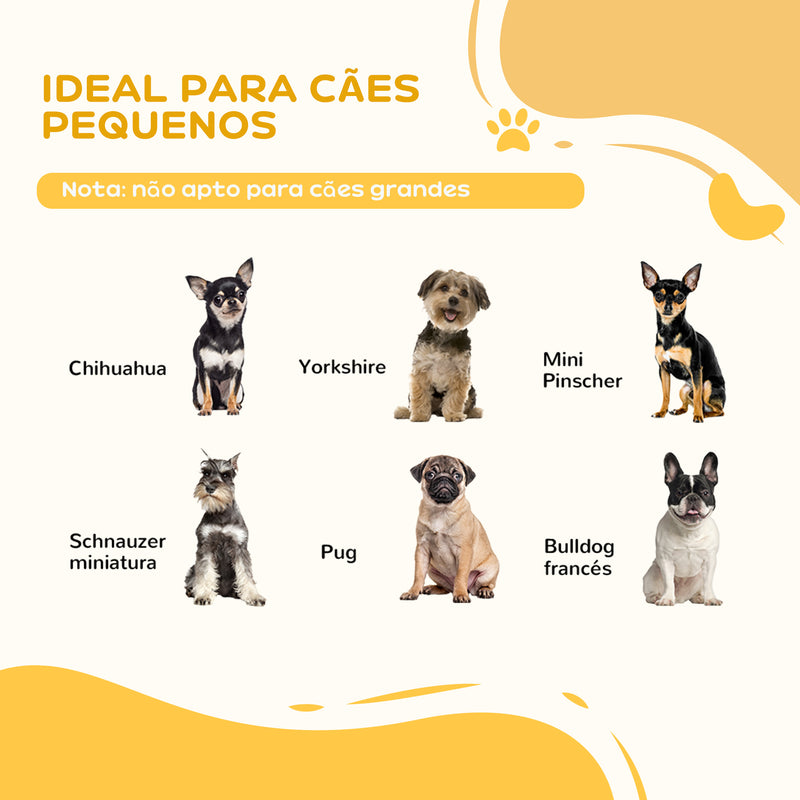 Barreira de Segurança Dobrável para Cães Pequenos Barreira de Proteção para Animais de Estimação com 3 Painéis e 2 Suportes para Portas Escadas Corredores 154,5x29,5x61 cm Marrom Escuro