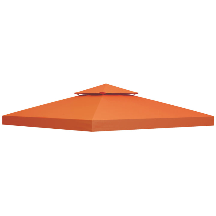 Toldo de Substituição 3x3m para Pérgolas Toldo de Substituição de Pérgolas de Jardim Terracota