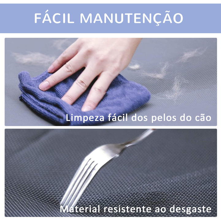 Cama de animal de estimação ou cachorro para terraço e jardim ao ar livre - Azul - 91,5x76,2x18 cm