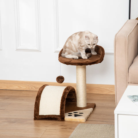 Arranhador Árvore Gato 36 x 36 x 44 cm Árvores Arranhadores para Arranhar Cama de Gatos Brincadeira