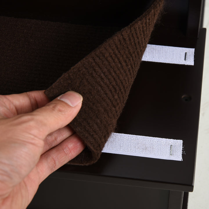 Escada para Animais de Estimação de 4 Degraus Escada para Cães e Gatos com Tapetes Antideslizantes Removíveis Carga 30 kg para Cama Sofá 40x59x54,2 cm Marrom Escuro