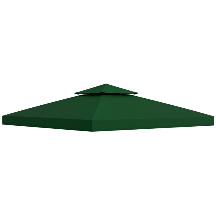 Toldo de Substituição 3x3m para Pérgolas Toldo de Substituição de Pérgolas de Jardim Verde