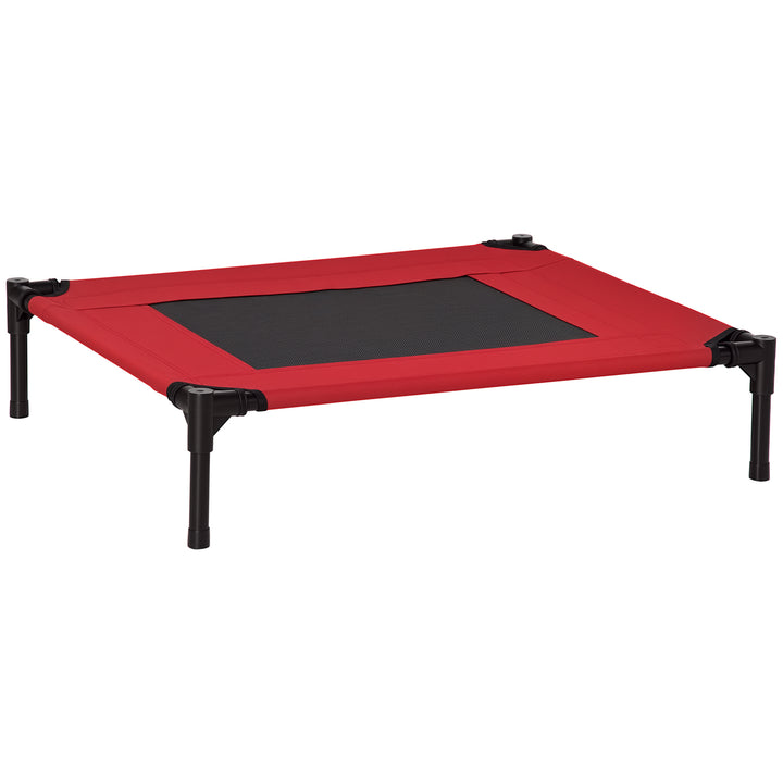 Cama para Animais de Estimação Tecido Cinzento 76x61x18cm