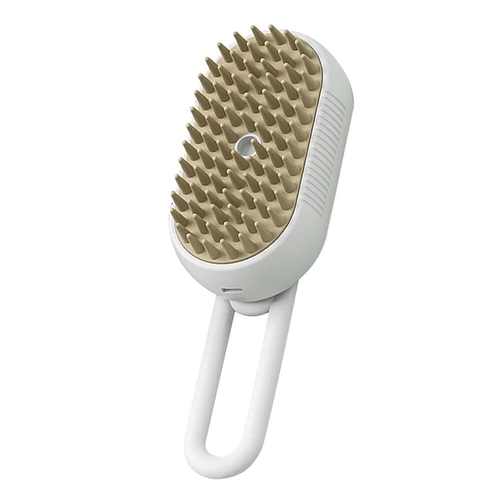Revolucionária Escova a vapor 3-1 para cães e gatos Limpeza Eficiente, Banho Relaxante e Penteado Perfeito! Descubra a Inovação em Cuidados com Animais de Estimação com Nossa Escova de Limpeza a Vapor para Gatos e Cães