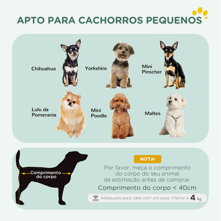 Gaiola para Cães com Almofada Gaiola para Animal de Estimação Dobrável com 2 Portas Alça de Transporte Bandeja Removível Aço 60x40x50 cm Preto e Bege