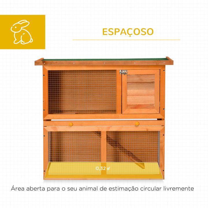 Coelheira para pequenos animais  90x45x80 cm