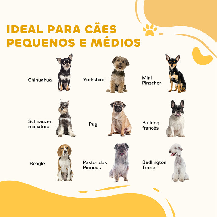Barreira de Segurança para Cães Barreira de Segurança para Escadas e Portas 154x30x80cm Barreira de Segurança Dobrável com Suporte de Pé para Interior Cinzento
