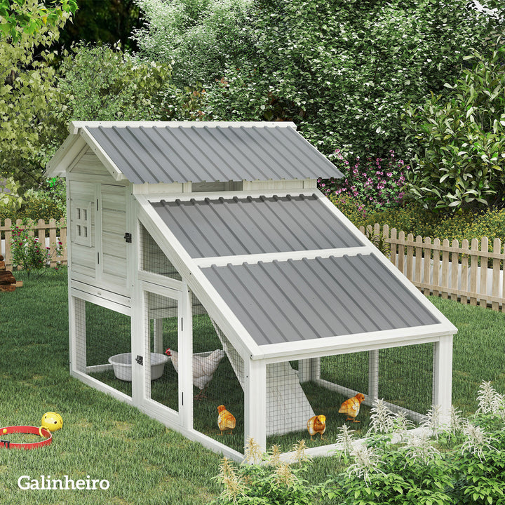Conjunto de 12 Painéis para Teto de Aço Galvanizado Chapas Perfiladas de Teto 7m² para Abrigo de Ferramentas Abrigo Exterior 129x45 cm Cinzento Claro