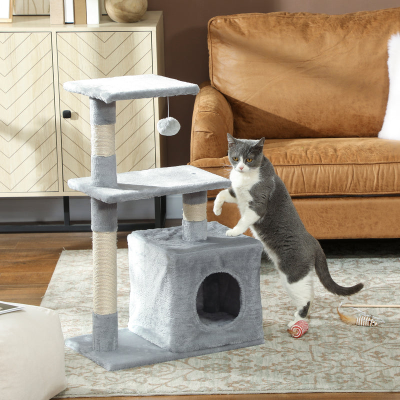 Árvore  gato 2 andares 80cm