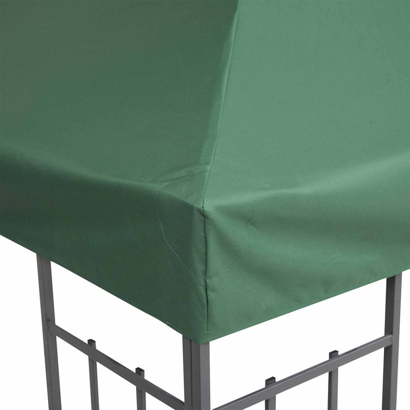 Toldo de Substituição 3x3m para Pérgolas Toldo de Substituição de Pérgolas de Jardim Verde