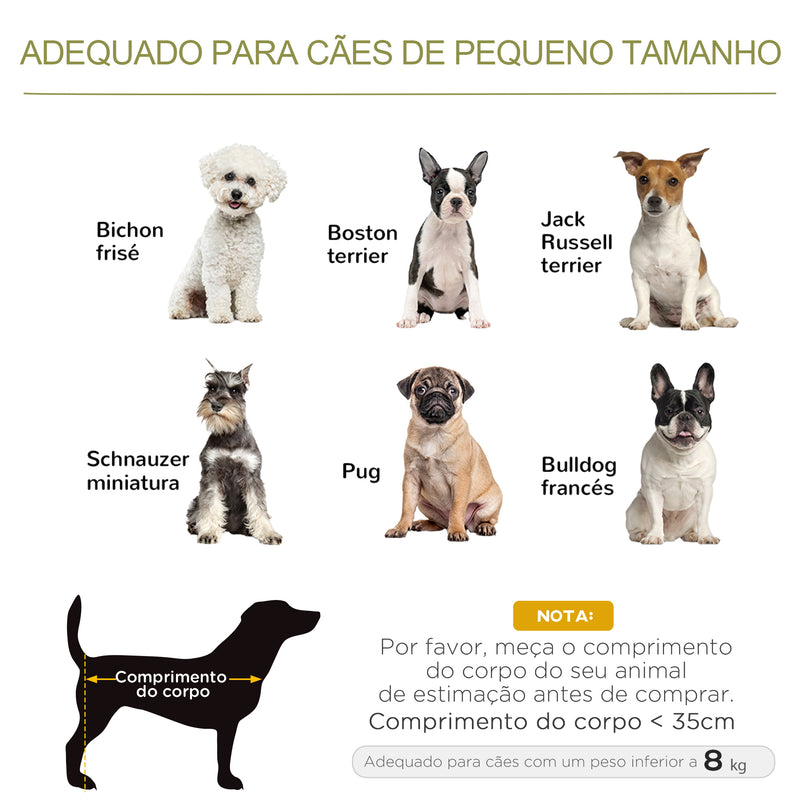 Sofá-cama para animais de estimação Sofá para cães Gatos com almofada acolchoada removível Pernas de madeira 73x58x37 cm Latão de veludo