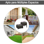 Conjunto 2 plantadores quadrados com furos de drenagem de água 40x40x26 / 44cm