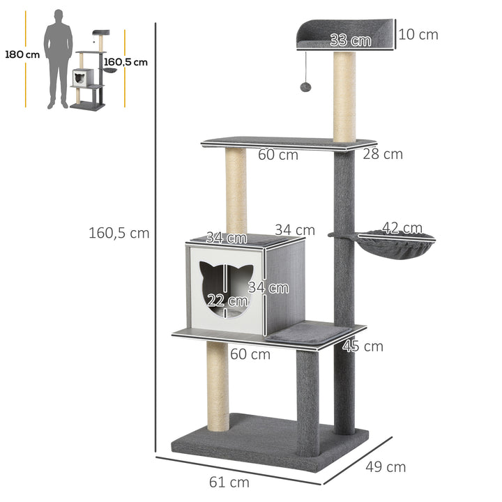 Arranhador caverna em forma de gato