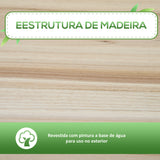 Horta Vertical Elevada com Prateleira 90x40x81cm Mesa de Cultivo de Madeira com Tecido não Tecido para Cultivos de Plantas Flores Madeira