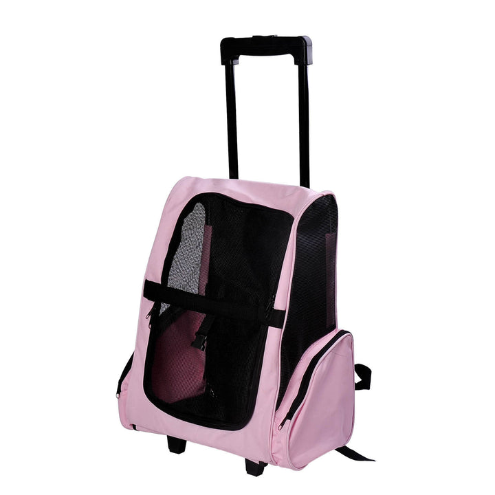 Mochila Carrinho de transporte Carrinho Cão 2 em 1 Mochila Carrinho 36 x 30 x 49 cm Animais de estimação Cão Gato