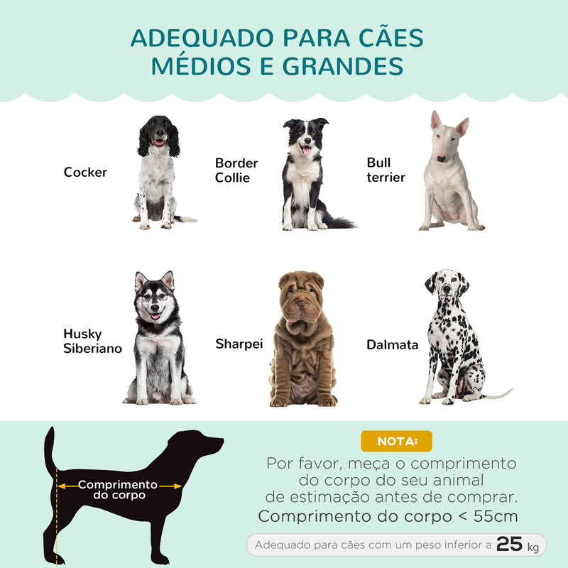 Sofá para Cães Médios Sofá Cama para Animais de Estimação Estofado em Veludo com Pés de Madeira Carga Máxima 25 kg 98,5x60,5x35,5 cm Verde