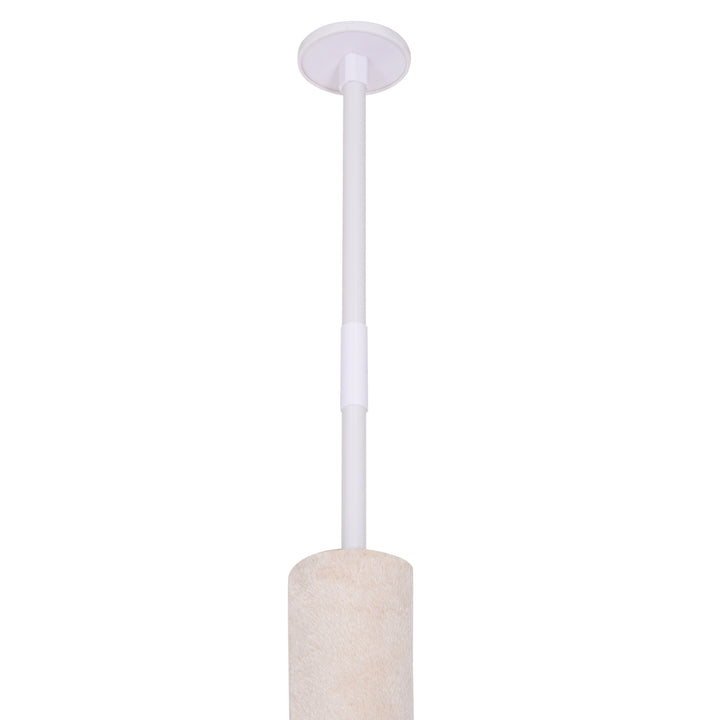 Árvores com Plataformas para Gatos arranhador para gatos Brinquedo para Gatos Carga de 15kg Bege