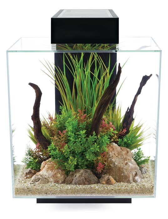 AQUÁRIO FLUVAL EDGE 2.0, Negro, 46L