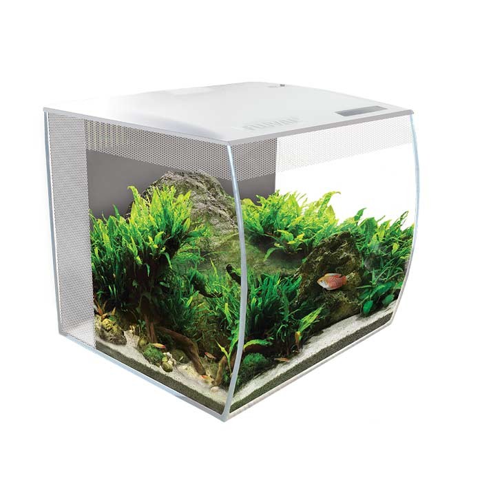 KIT DE AQUÁRIO FLUVAL FLEX, Blanco, 34L