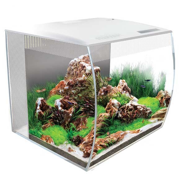 KIT DE AQUÁRIO FLUVAL FLEX , Blanco, 57L