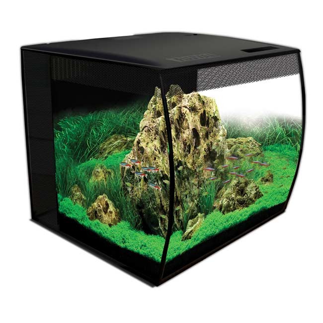 Fluval Flex Kit Acuario, Negro, 57L