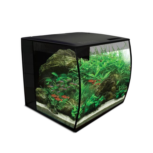 Fluval Flex Kit Acuario, Negro, 34L