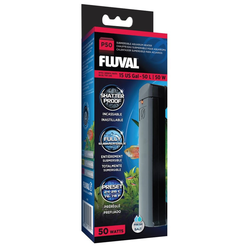 Fluval P50 Pre-set Calentador 24-26§C, 50L