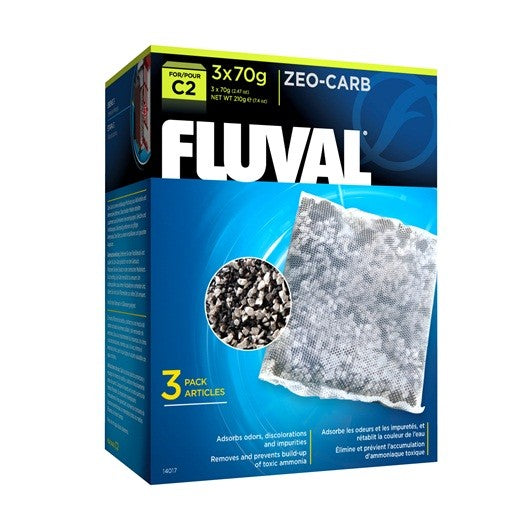 Fluval Zeo Carb C2, 3uds