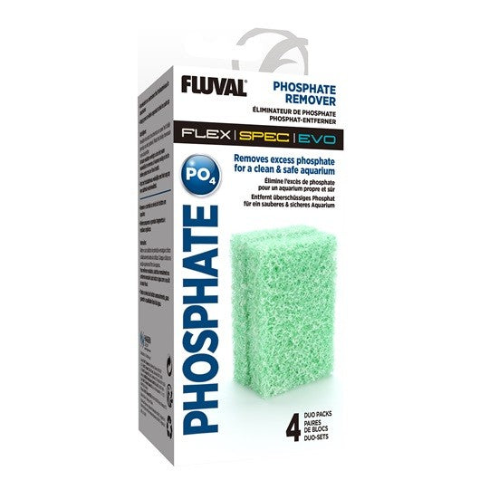 Fluval Flex/Spec/Evo Eliminador Fosfato, 4uds