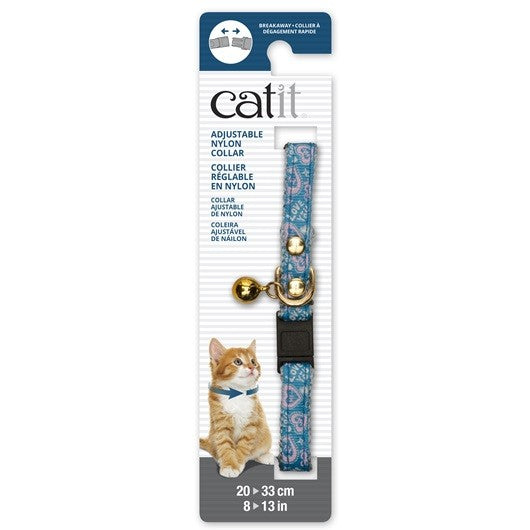 Catit Collar Breakaway Remache Dorado, Corazones