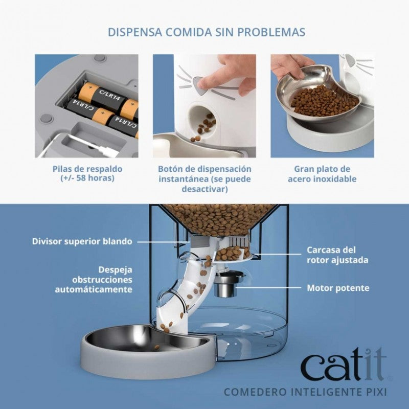 Catit PIXI Comedouro Inteligente, 1,2 kg