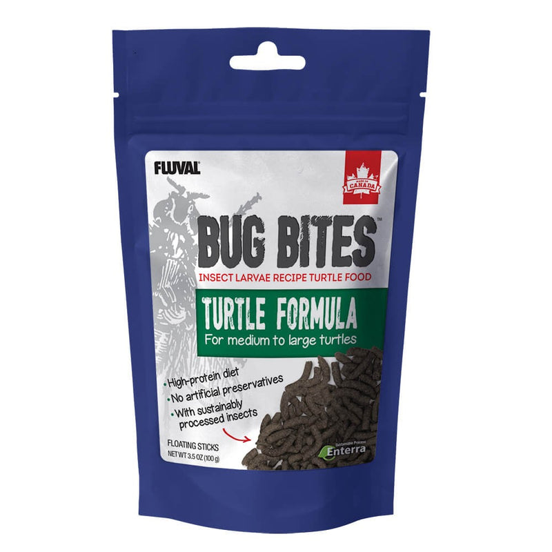 Fluval Bug Bites Tortuga Sticks, 100g