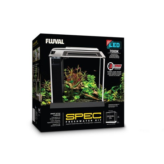 Fluval Spec Nano Acuario Blanco, 10L