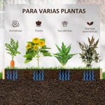 Caixa de Plantio de Madeira Quadrada de Chão Horta Vertical para Cultivos de Plantas Flores Ervas Terraço 100x100x16cm Madeira Natural