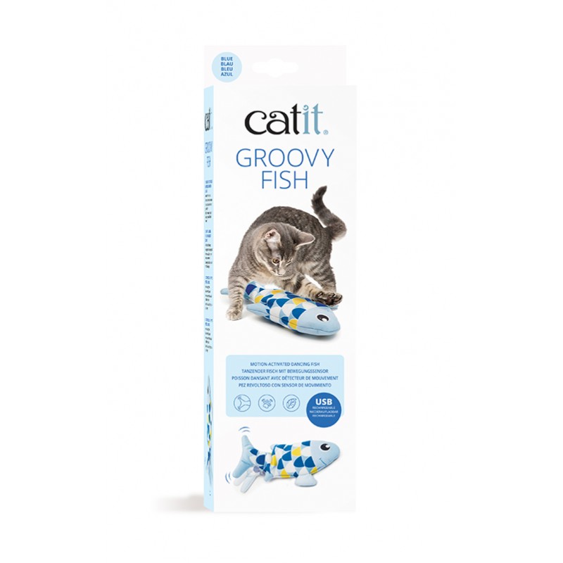 Catit Groovy Fish, Azul