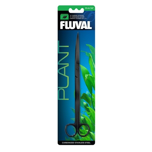 Fluval Plant Tijeras Curvas S Acero, 25cm