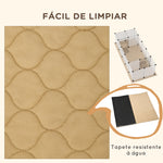 Recinto para Animais de Estimação DIY com 20 Painéis de Resina Parque para Pequenos Animais Gaiola Modular para Porquinho da Índia Chinchilas 175x70x45 cm Translúcido e Cáqui