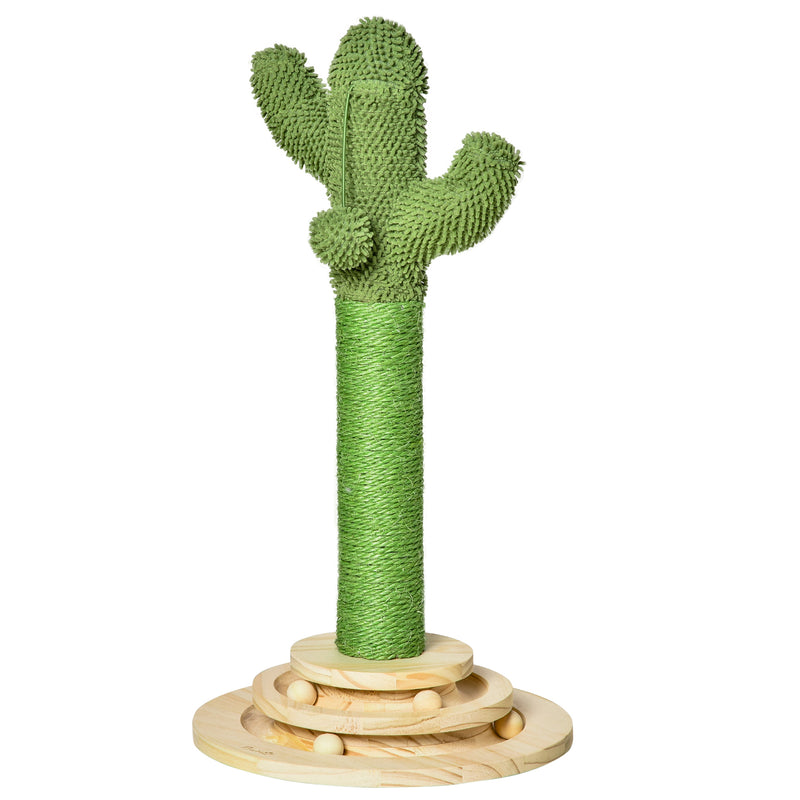 Arranhador Gato em Forma de Cactus  Verde