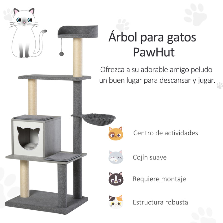 Arranhador caverna em forma de gato