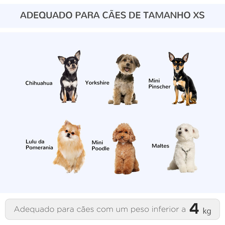 Transportadora Carrinho para Animais de Estimação 2 em 1 Mochila de Viagem com 2 Rodas para Cães Gatos com Alça Retrátil de Alumínio e Bolso de Armazenamento 42x25x55cm Cinza
