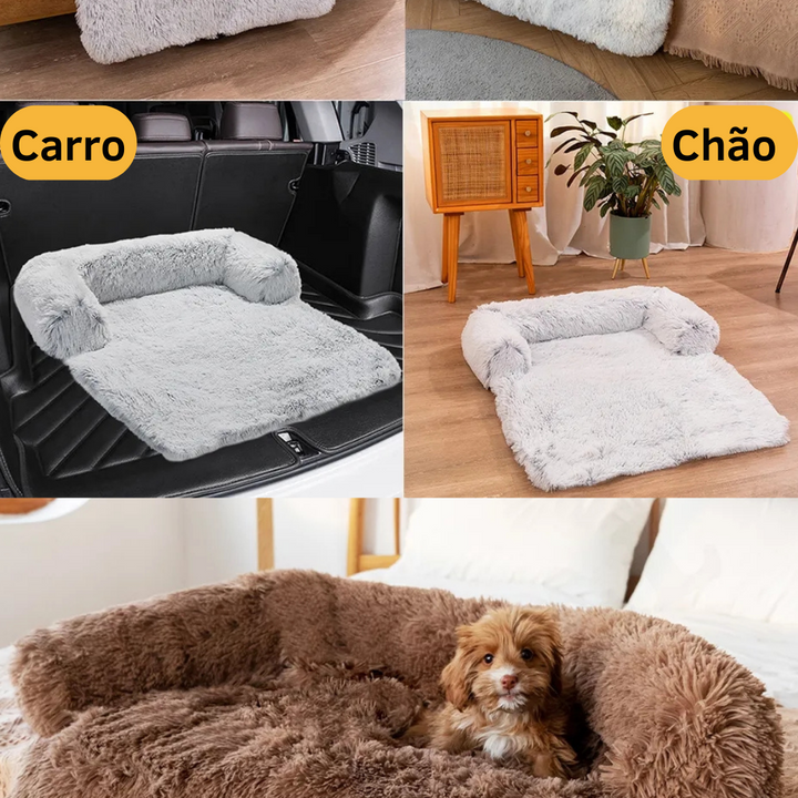 Sofá relax descanso perfeito para o seu cão ou gato resistente macia e acolhedora