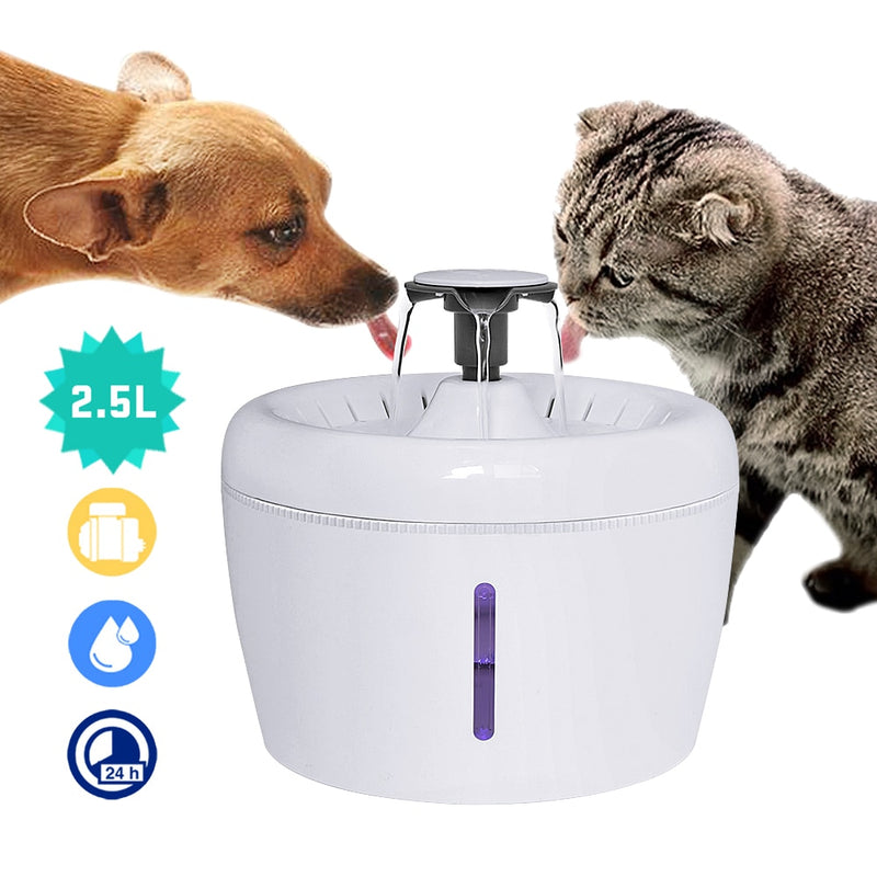 2.5L Fonte de Agua Automatica Gato ou Cão