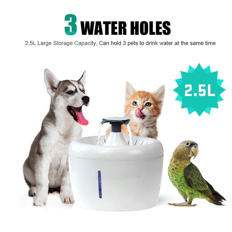 2.5L Fonte de Agua Automatica Gato ou Cão