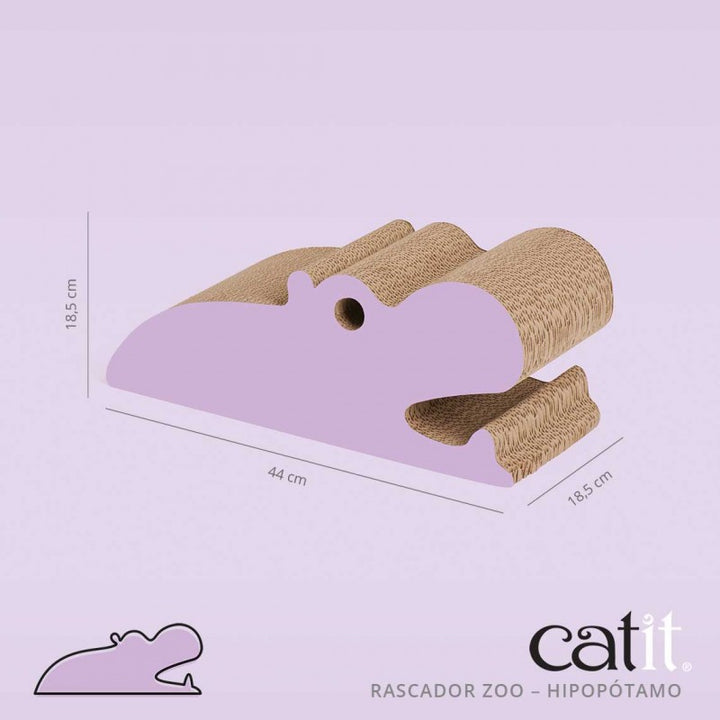 Catit Zoo Rascador Hipopótamo